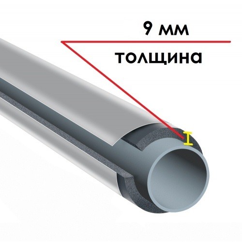 Трубка K-FLEX 09x048-1 ST IC CLAD SR
