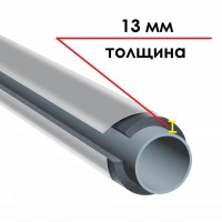 Трубка K-FLEX 13x035-1 ST IC CLAD SR
