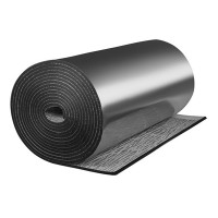 Рулон K-FLEX 25x1000-08 ECO black AL CLAD