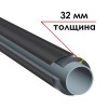 K-FLEX 32x125-1 ST IC CLAD BK - трубка изоляционная (К-ФЛЕКС)